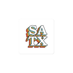 San Antonio Color Stack Sticker
