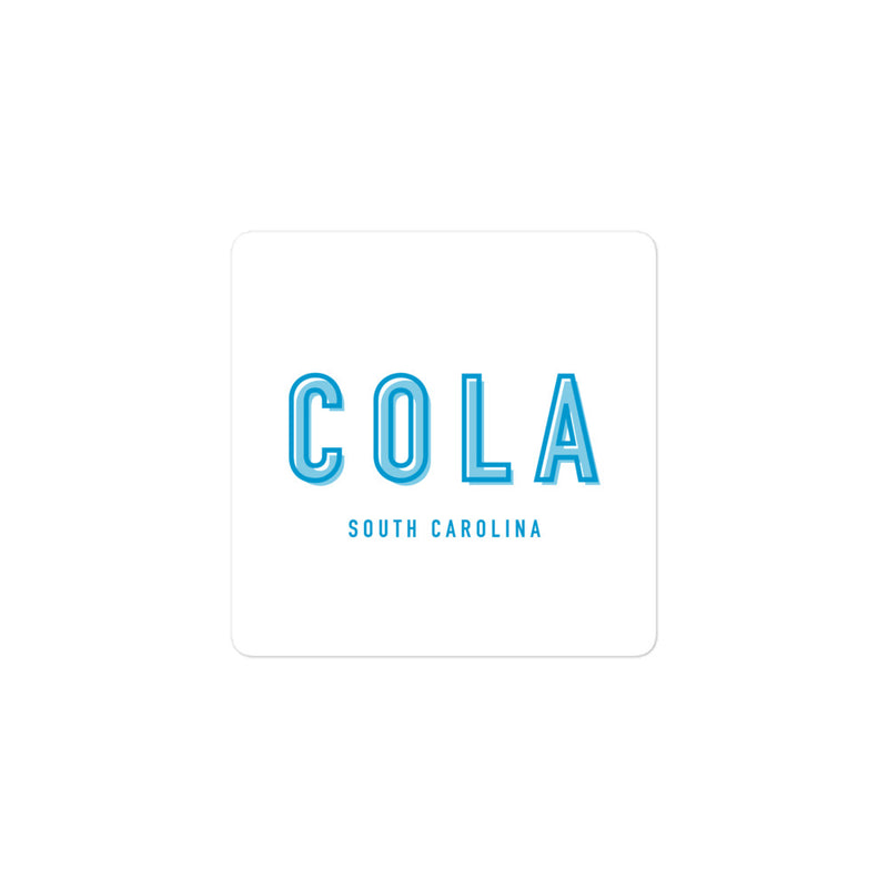 Columbia Color Outline Sticker