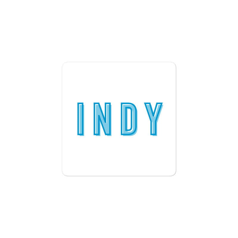 Indianapolis Color Outline Sticker