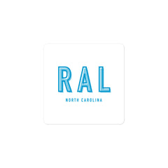 Raleigh Color Outline Sticker