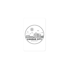 Kansas City Sunny Circle Sticker