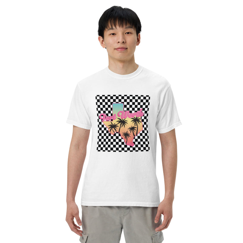Fort Worth Vice Checkered Unisex T-Shirt