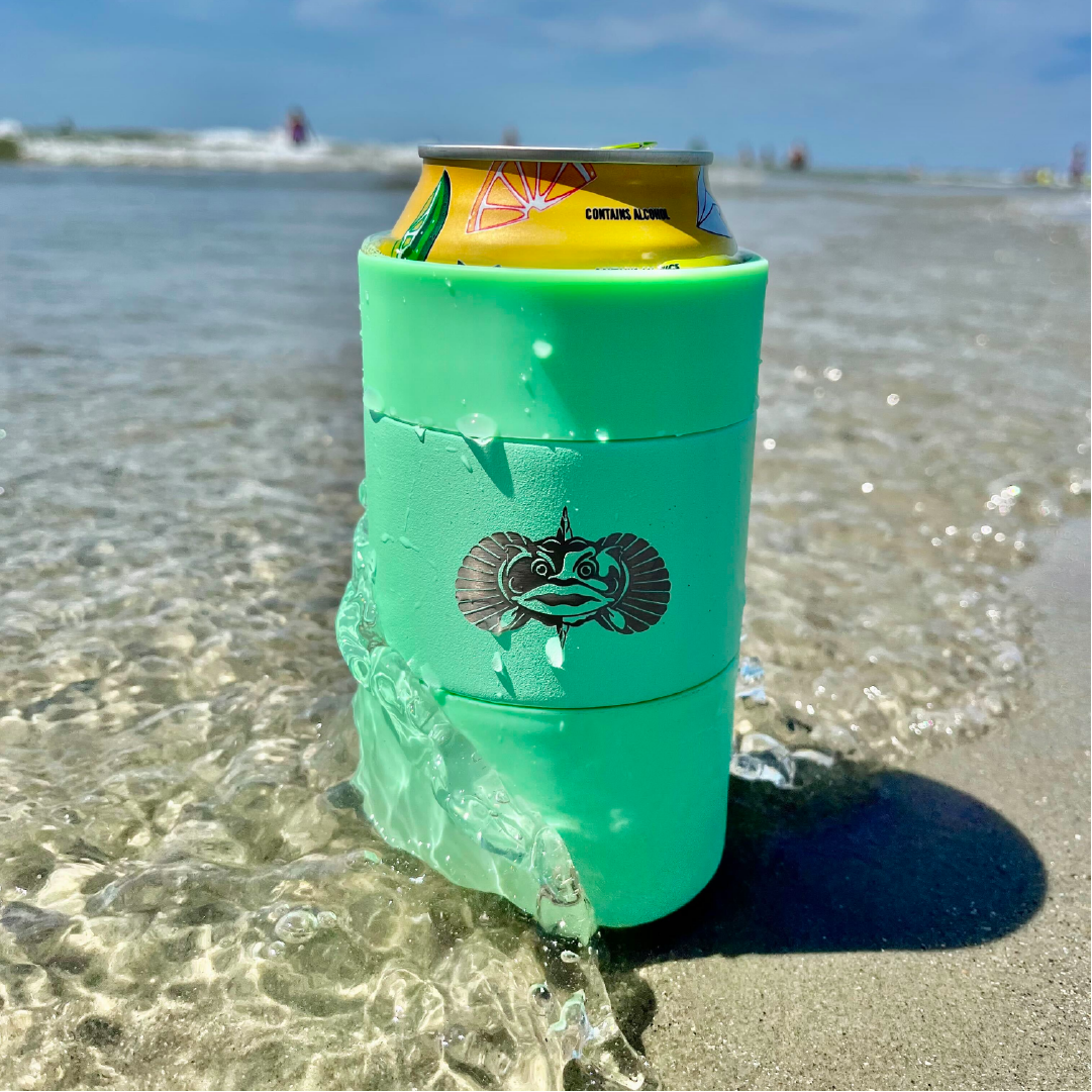 Save The Seagrass! Non-Tipping Can Cooler – Six and Main