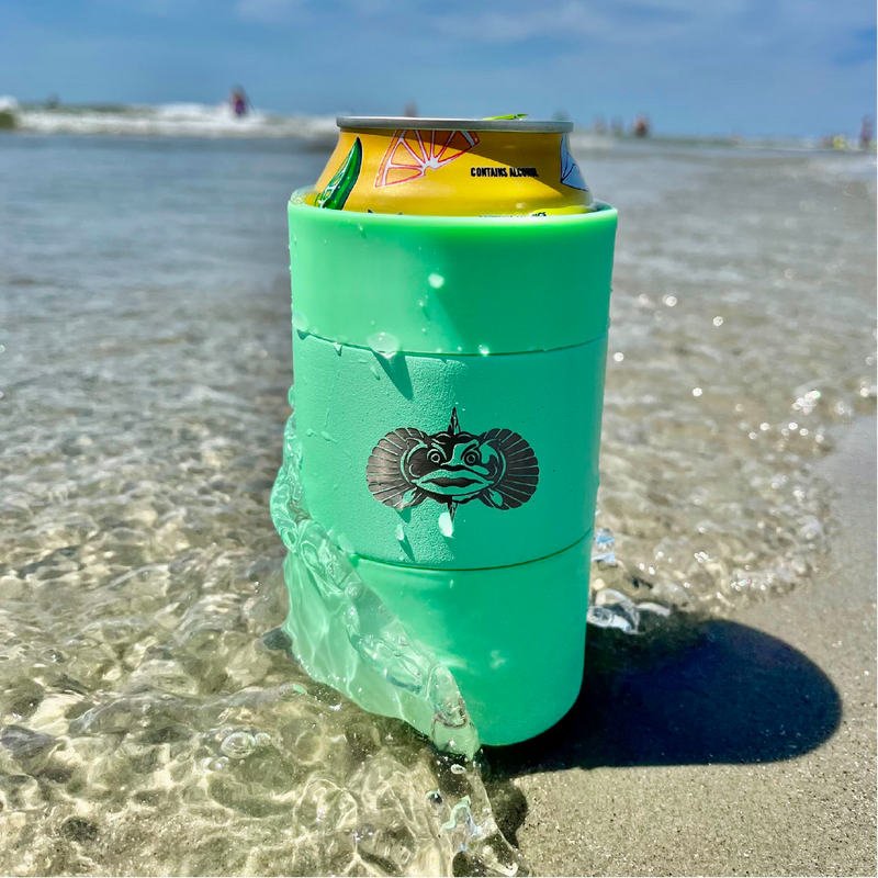 Save The Seagrass! Non-Tipping Can Cooler