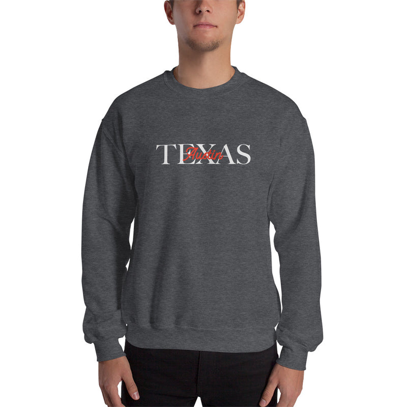 Austin City Vibes Unisex Crewneck Sweatshirt