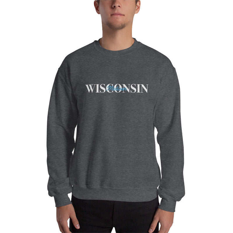 Madison City Vibes Unisex Crewneck Sweatshirt