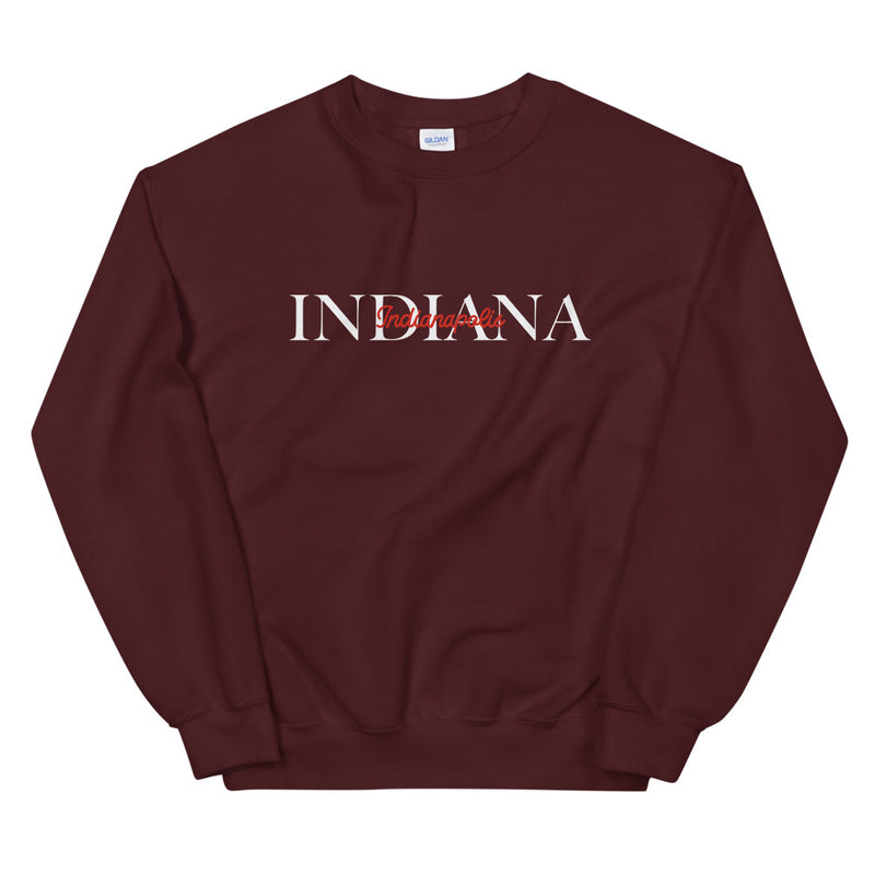Indianapolis City Vibes Unisex Crewneck Sweatshirt