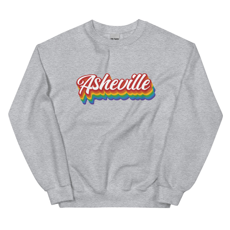 Asheville Rainbow Unisex Sweatshirt