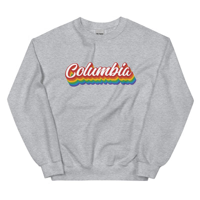 Columbia Rainbow Unisex Sweatshirt