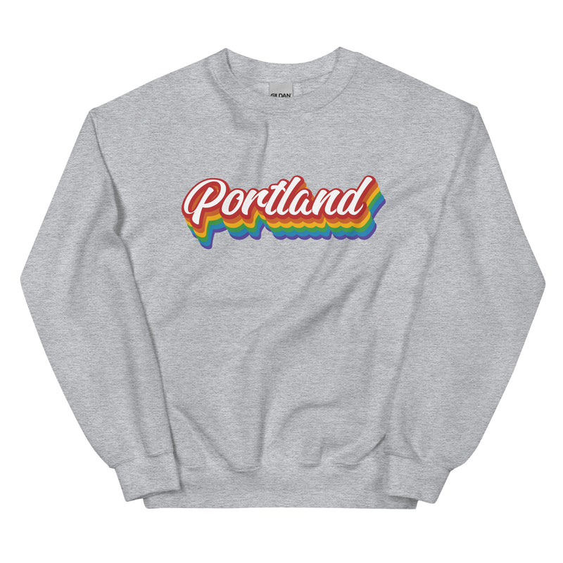 Portland Rainbow Unisex Sweatshirt