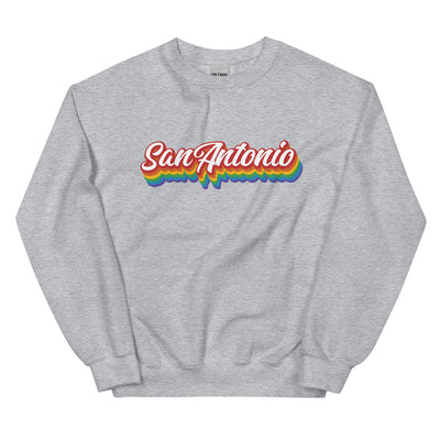 San Antonio Rainbow Unisex Sweatshirt