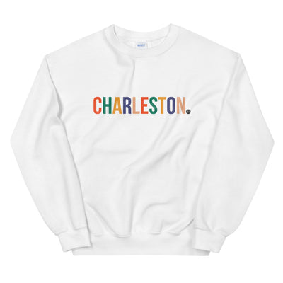 Best City Rainbow Unisex Crewneck Sweatshirt Charleston, SC