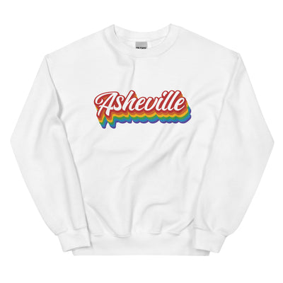 Asheville Rainbow Unisex Sweatshirt