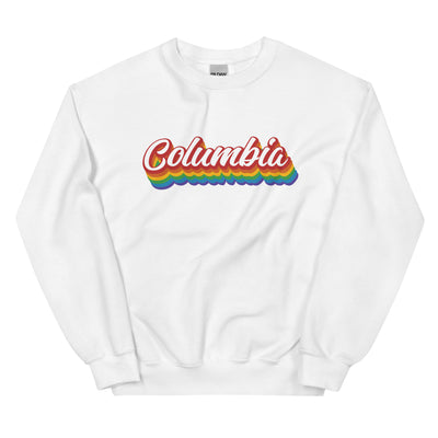 Columbia Rainbow Unisex Sweatshirt