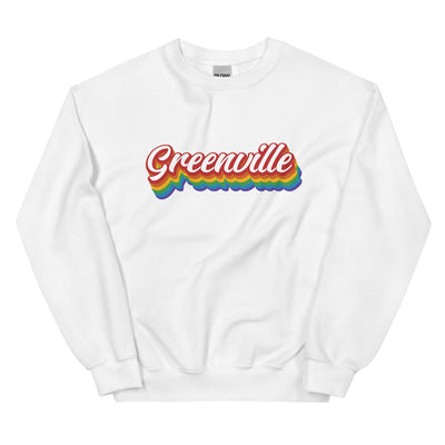 Greenville Rainbow Unisex Sweatshirt