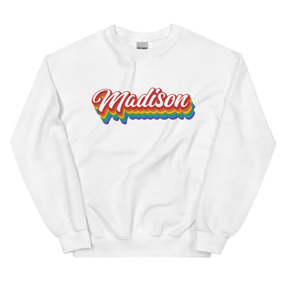Madison Rainbow Unisex Sweatshirt