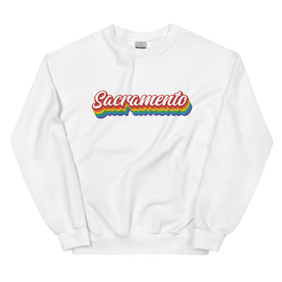 Sacramento Rainbow Unisex Sweatshirt