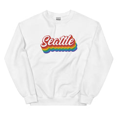 Seattle Rainbow Unisex Sweatshirt