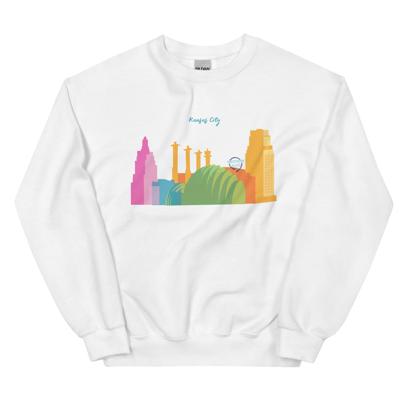 Kansas City Skyline Sweatshirt