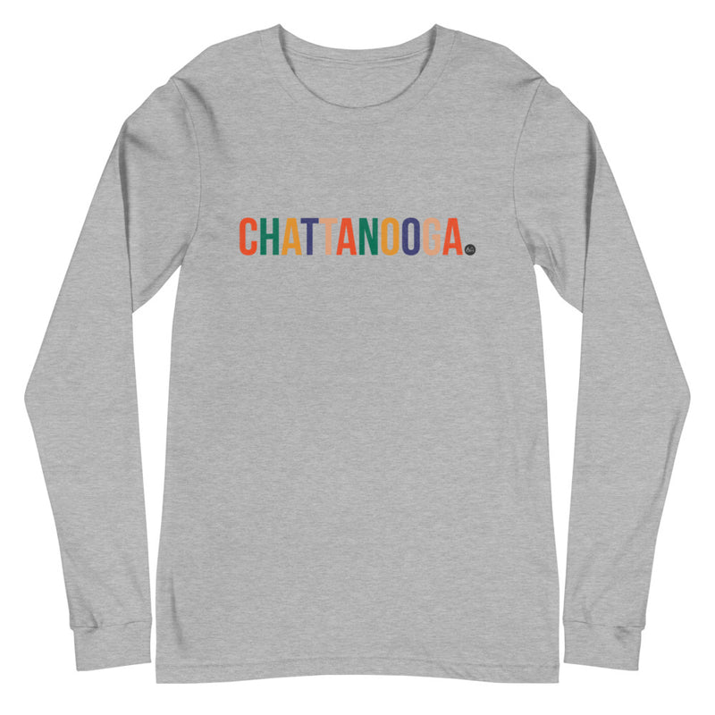 Best City Rainbow Unisex Long Sleeve T-Shirt | Chattanooga, TN