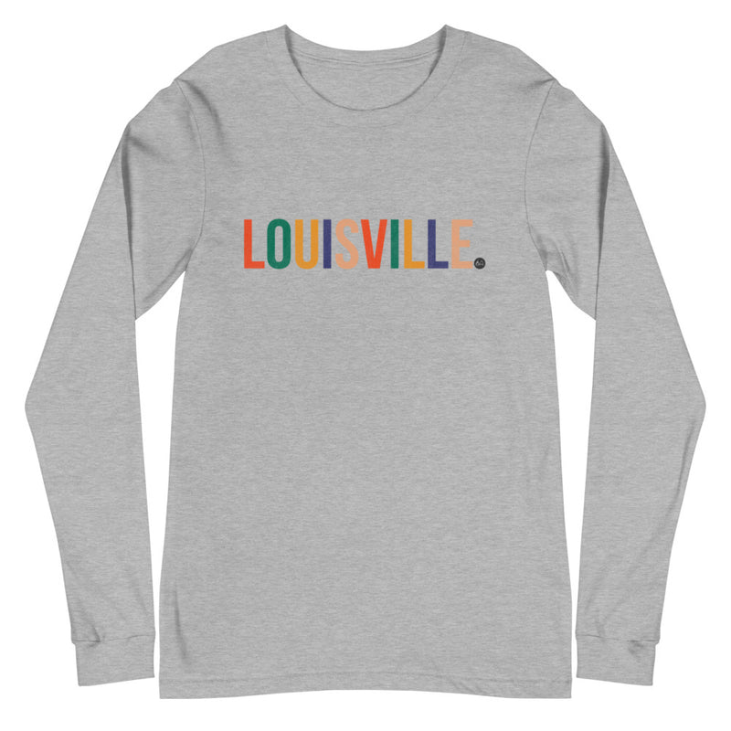 Best City Rainbow Unisex Long Sleeve T-Shirt | Louisville, KY