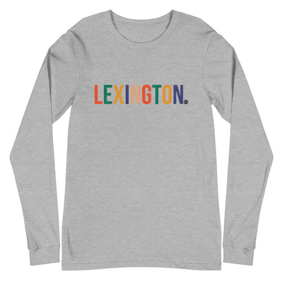 Best City Rainbow Unisex Long Sleeve T-Shirt | Lexington, KY