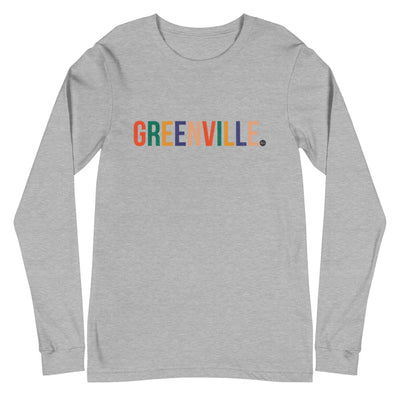 Best City Rainbow Unisex Long Sleeve T-Shirt | Greenville, SC