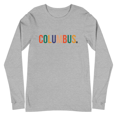 Best City Rainbow Unisex Long Sleeve T-Shirt | Columbus, OH