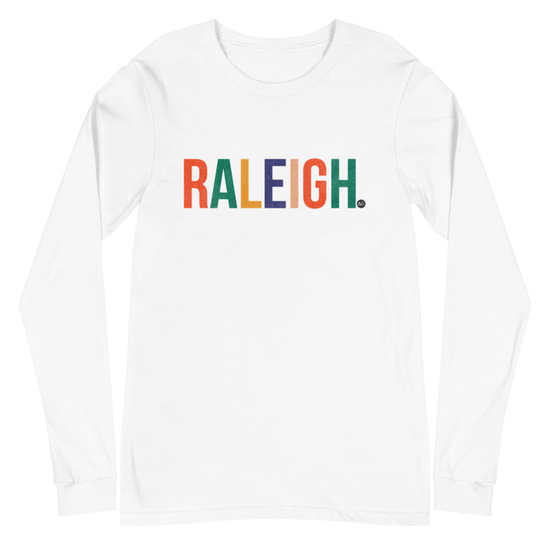 Best City Rainbow Unisex Long Sleeve T-Shirt | Raleigh, NC