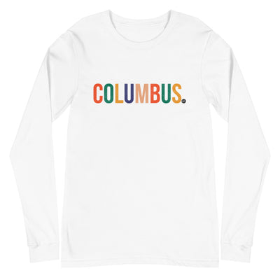 Best City Rainbow Unisex Long Sleeve T-Shirt | Columbus, OH