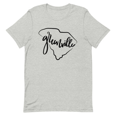 Greenville Black Outline Unisex T-Shirt