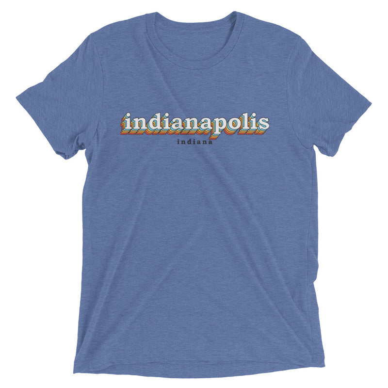 Indianapolis Color Stack Unisex Tri-Blend T-Shirt