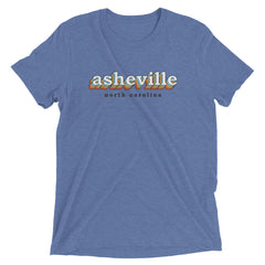 Asheville Color Stack Unisex Tri-Blend T-Shirt