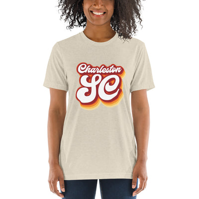 Charleston Retro Unisex Tri-Blend T-Shirt