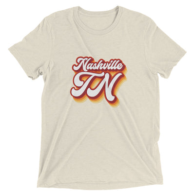 Nashville Retro Unisex Tri-Blend T-Shirt