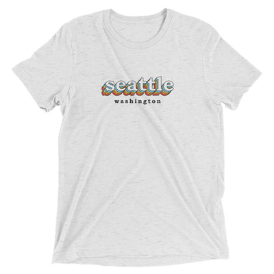 Seattle Color Stack Unisex Tri-Blend T-Shirt