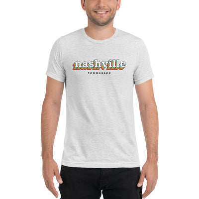 Nashville Color Stack Unisex Tri-Blend T-Shirt