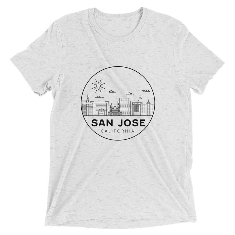 San Jose Sunny Circle Unisex T-Shirt