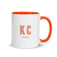 Kansas City Color Outline 11 oz Mug
