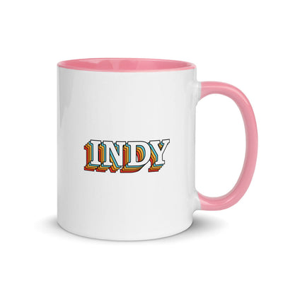 City Color Stack 11 oz Pink Mug
