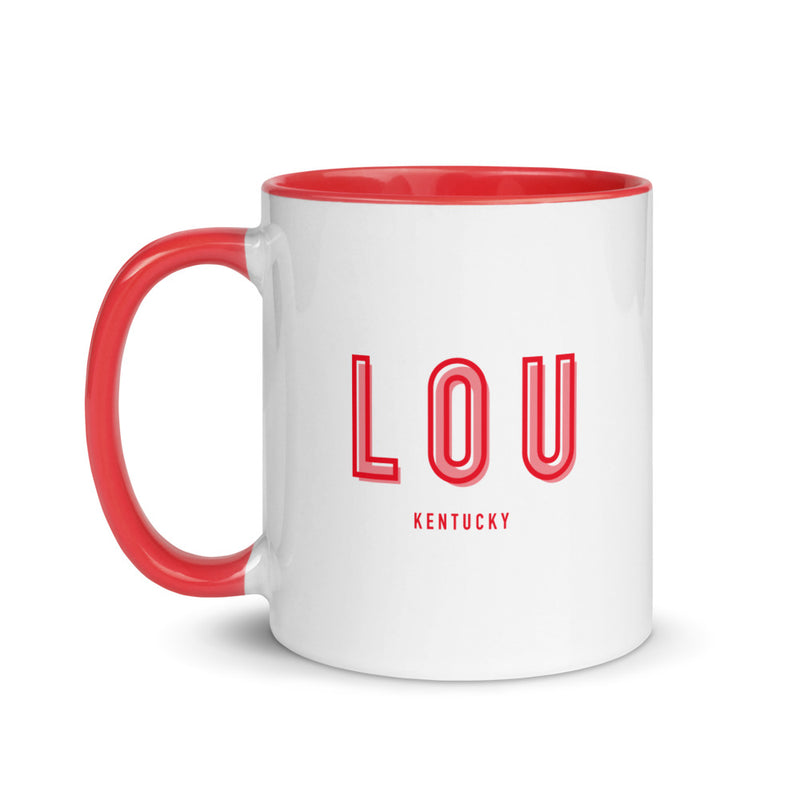 Louisville Color Outline 11 oz Mug