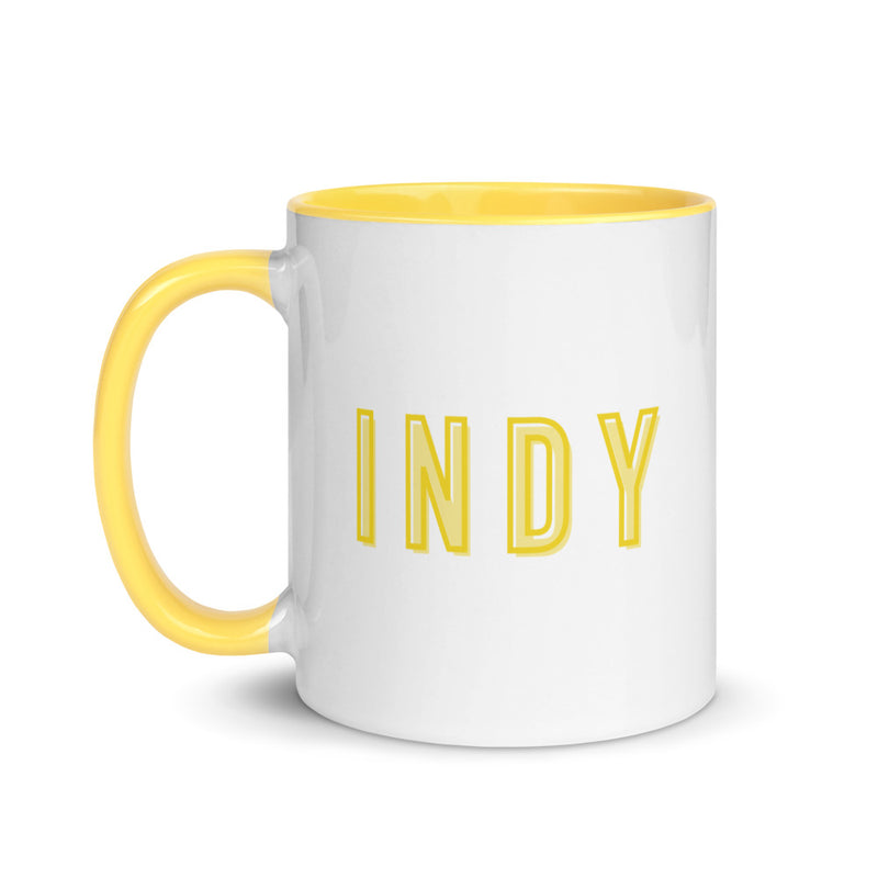 Indianapolis Color Outline 11 oz Mug