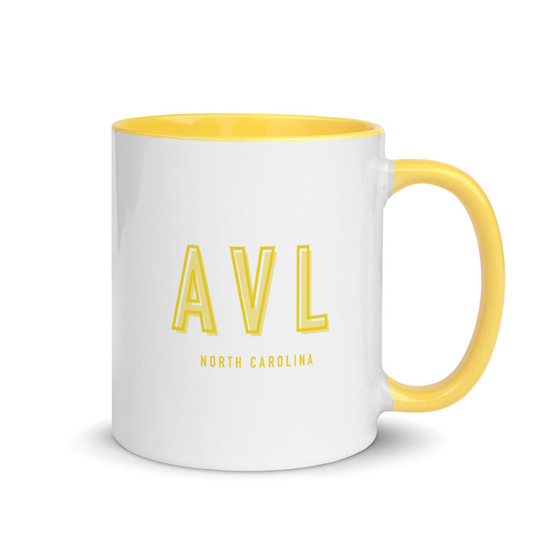 Asheville Color Outline 11 oz Mug