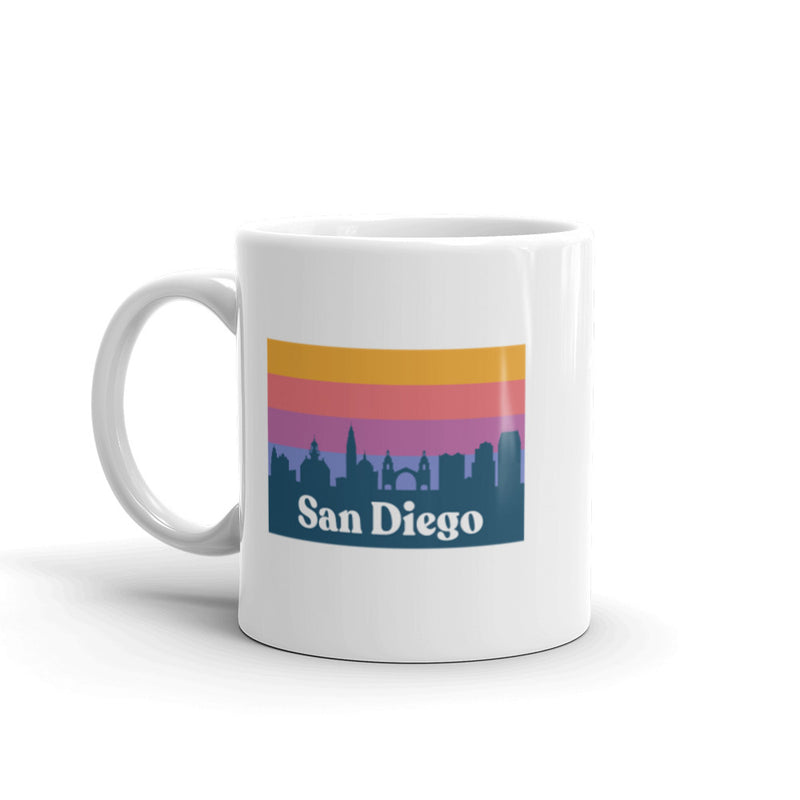 San Diego Skyline 11 oz Mug