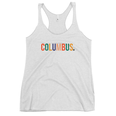 Columbus Best City Rainbow Tank Top