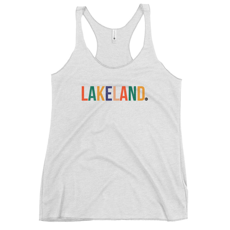 Lakeland Best City Rainbow Tank Top