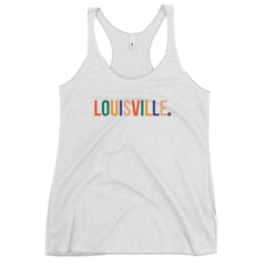 Louisville Best City Rainbow Tank Top